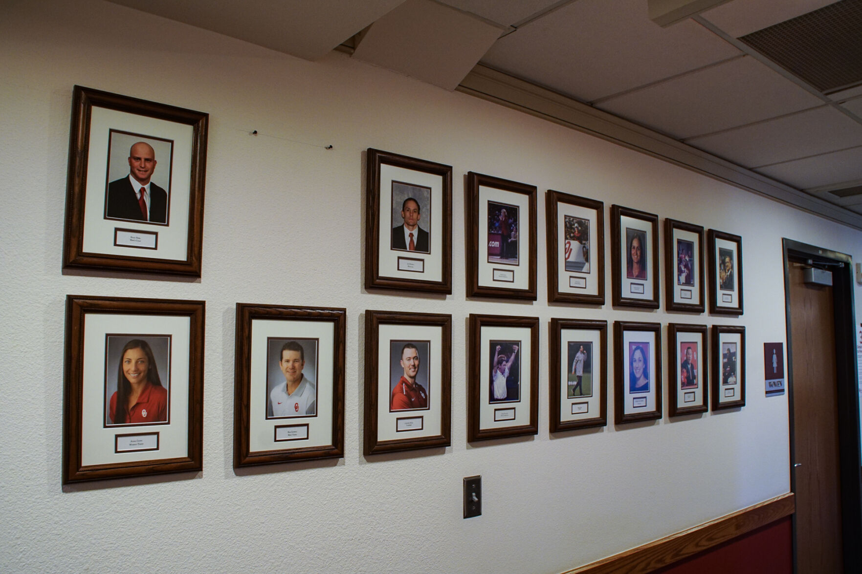 Wall of head coaches